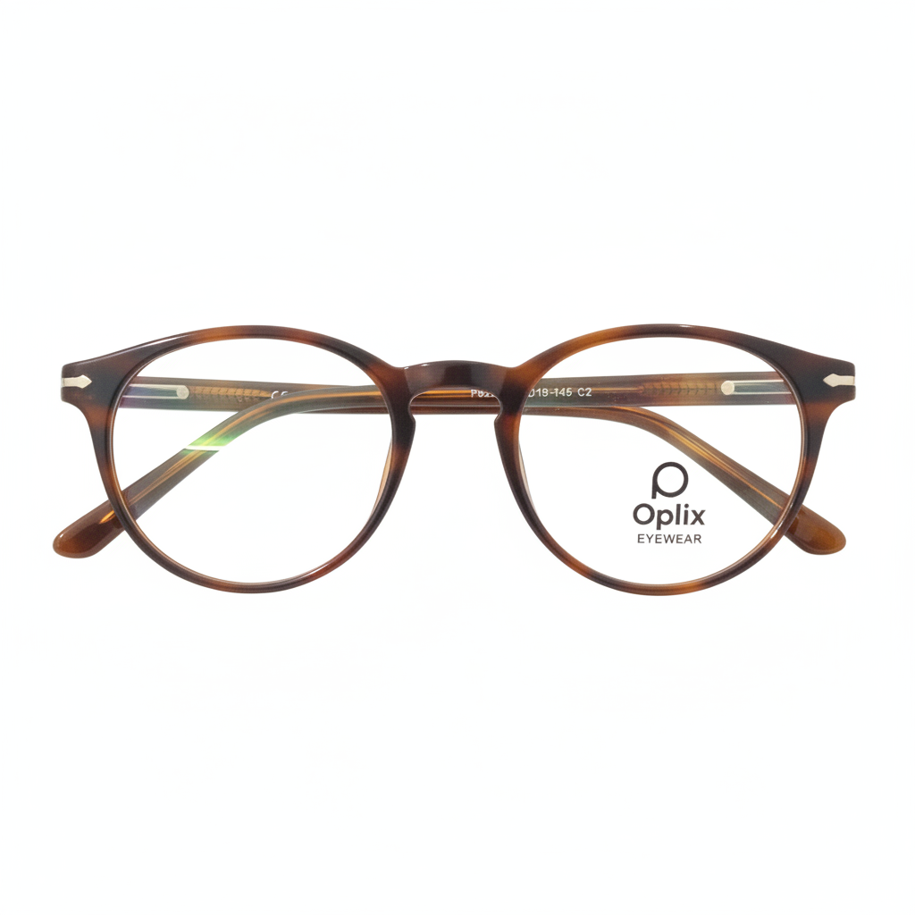 Oplix Round Brown