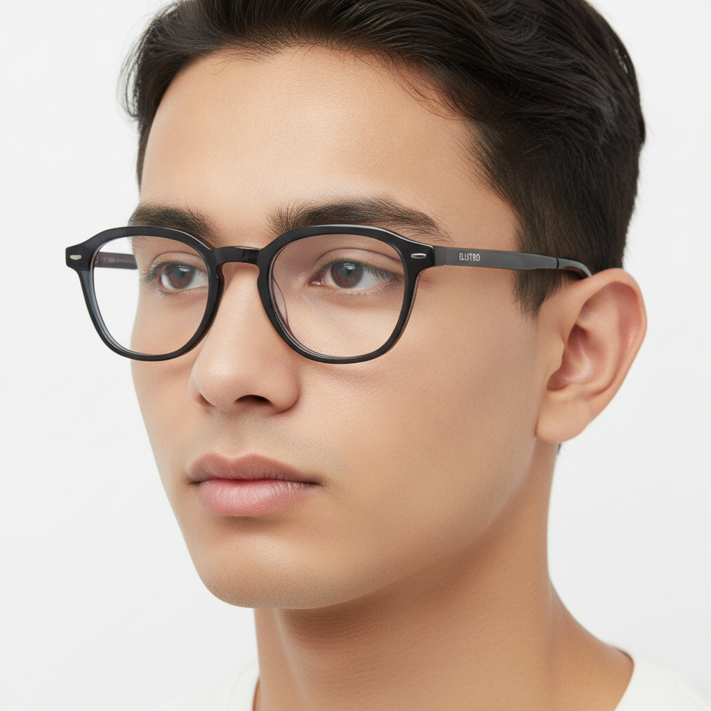 Elistro Black Geometric