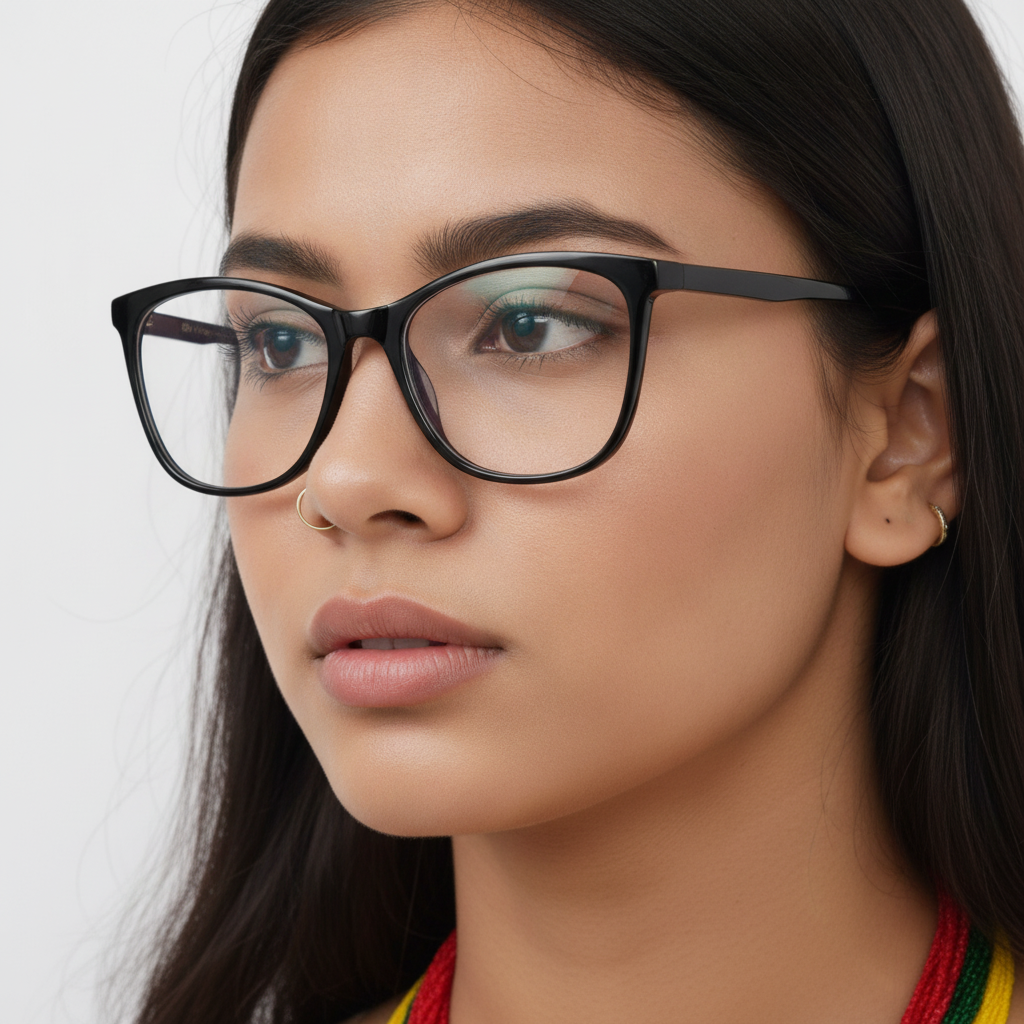 Hexxa Brown Cateye