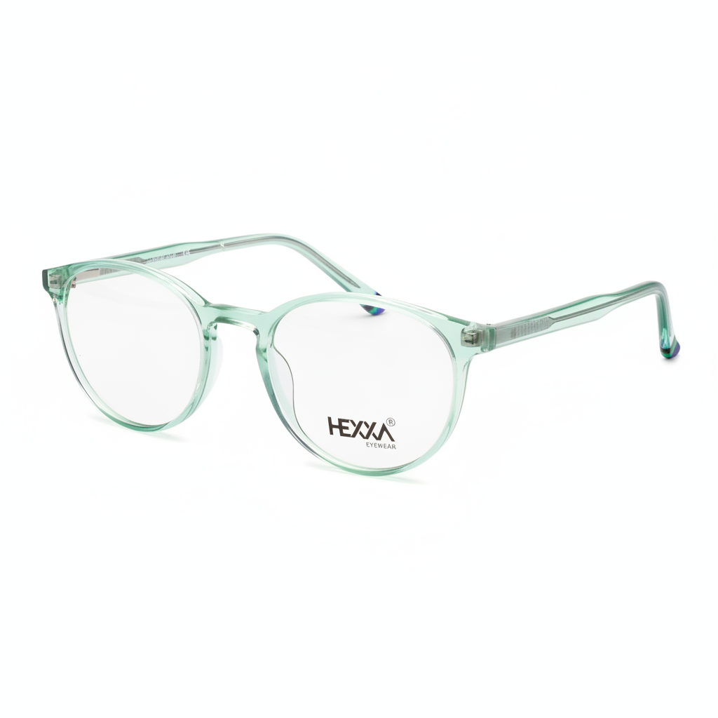 Hexxa Green Crystal Round