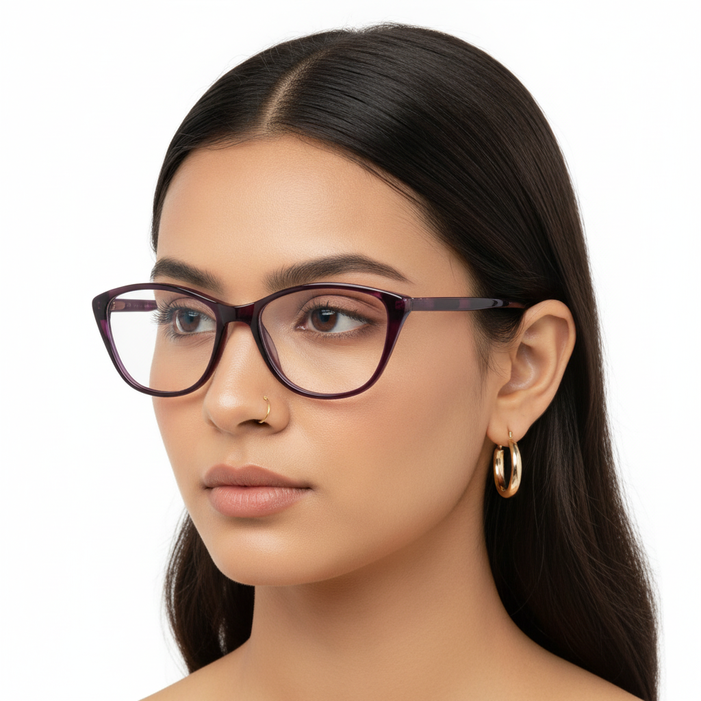 Hexxa Purple Cateye