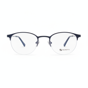 Round Half Rim Black Round