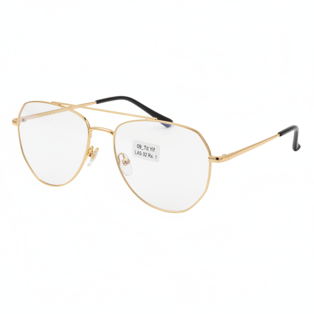 Aviator Golden Metal