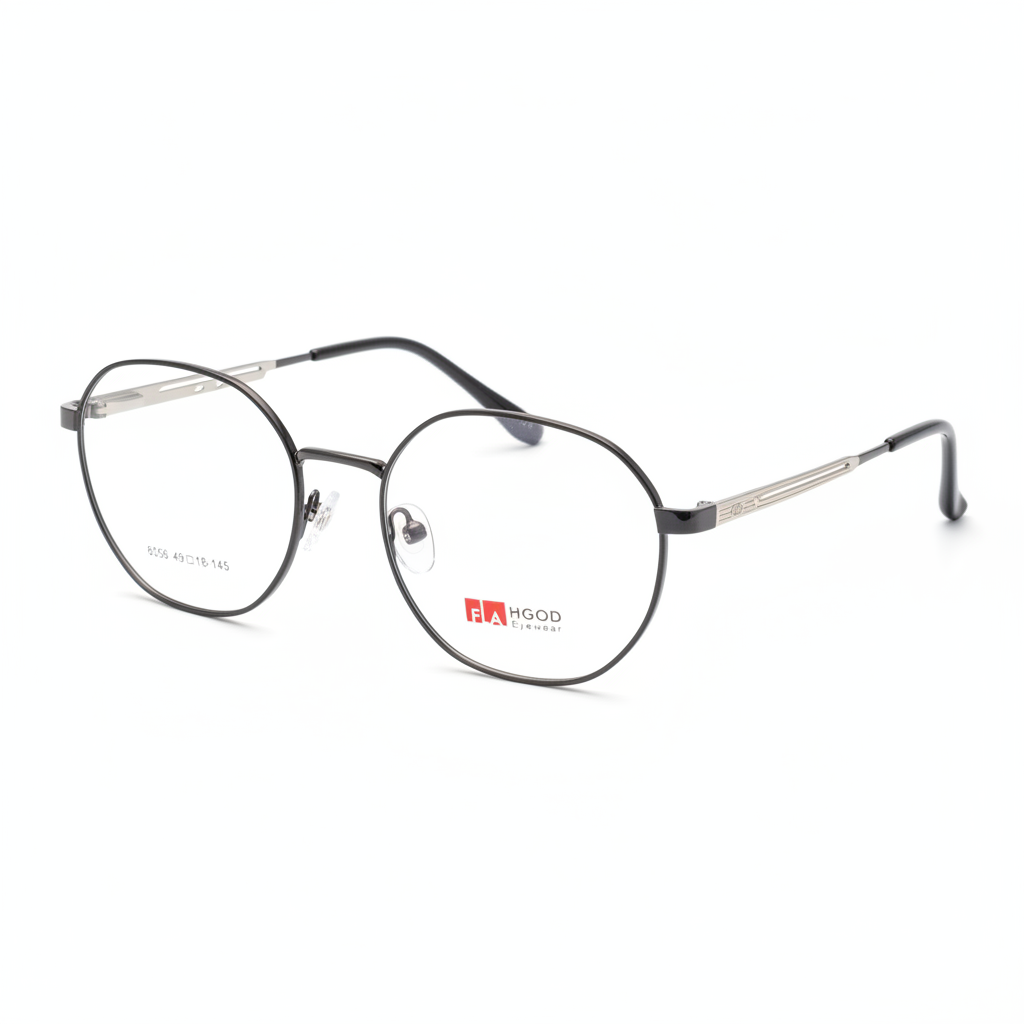 Hgod Round Metal Black