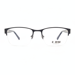 Ozone Black Half Rim