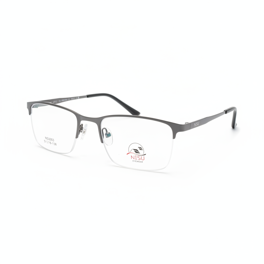 Nisu Steel Half Rim