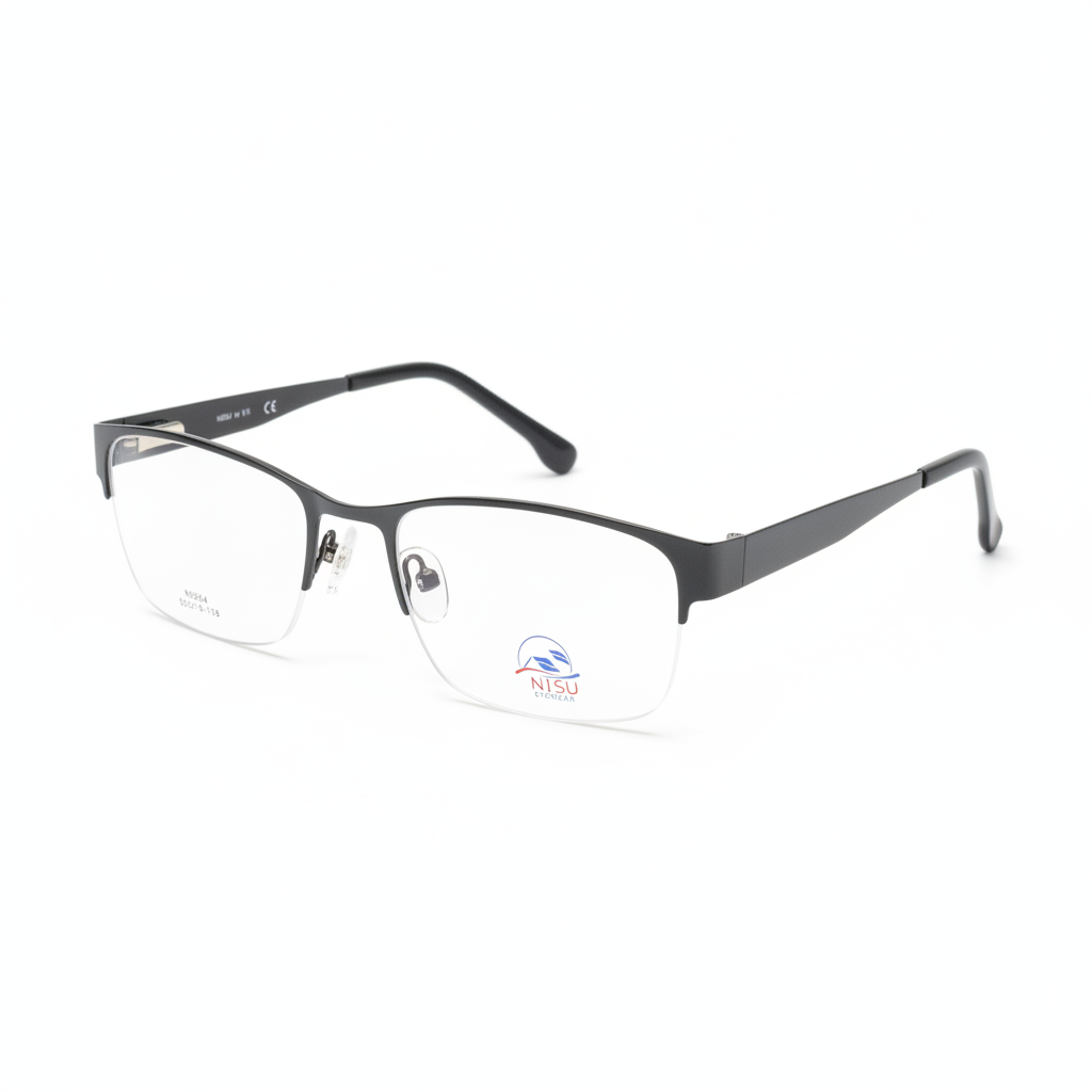 Nisu Steel Half Rim