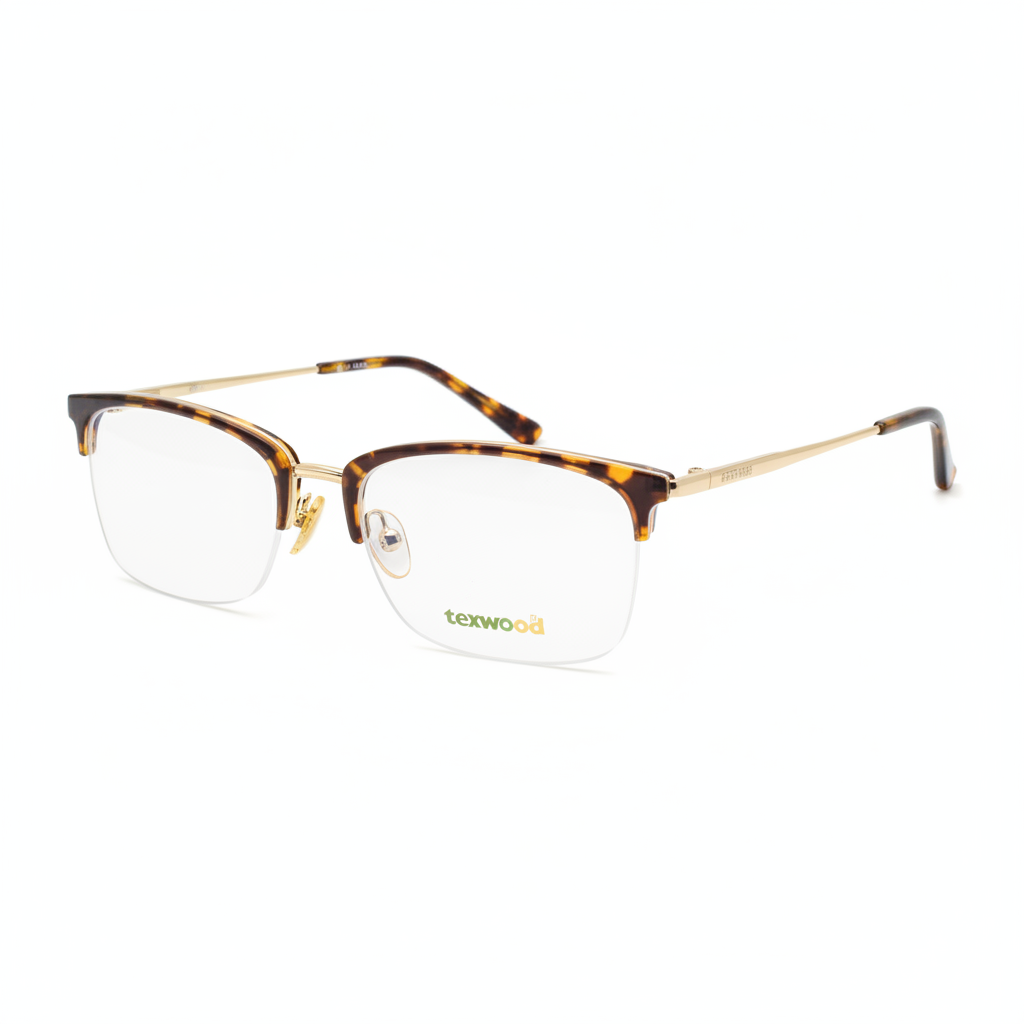 Texwood Golden Half Rim