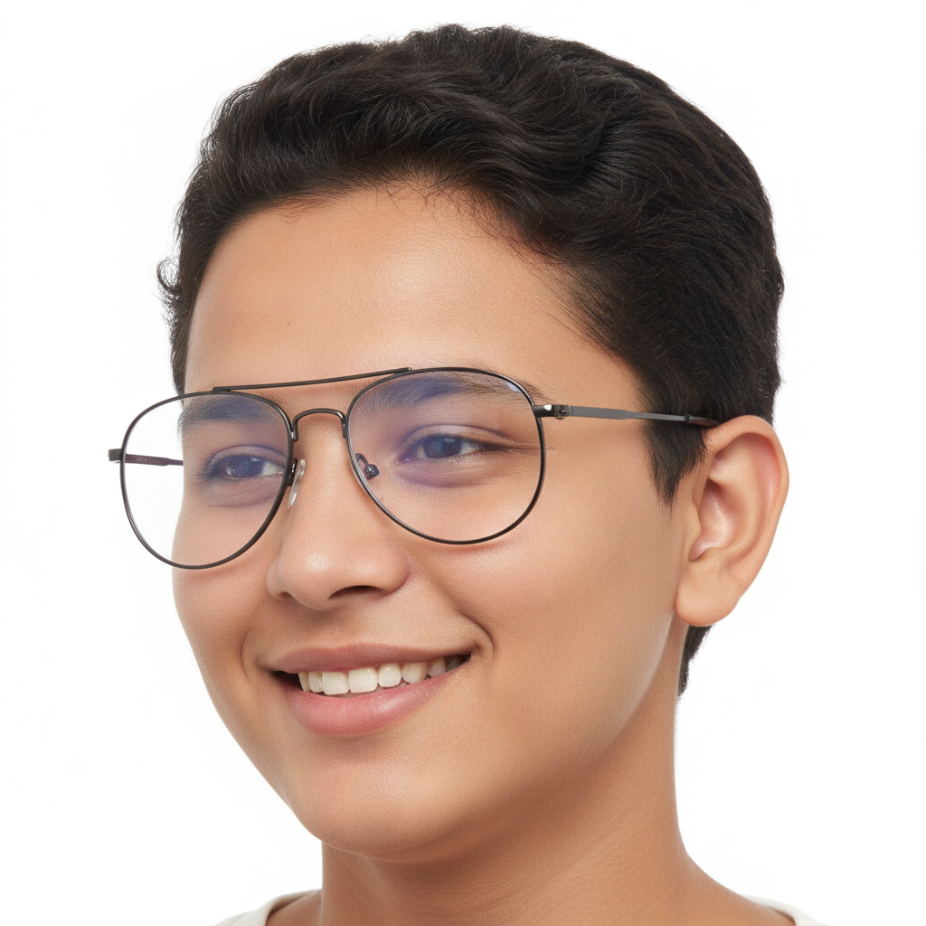Rayban Style Steel