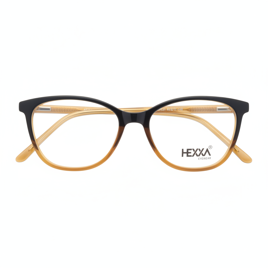 Hexxa Brown Cateye