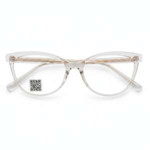 Crystal White Cateye