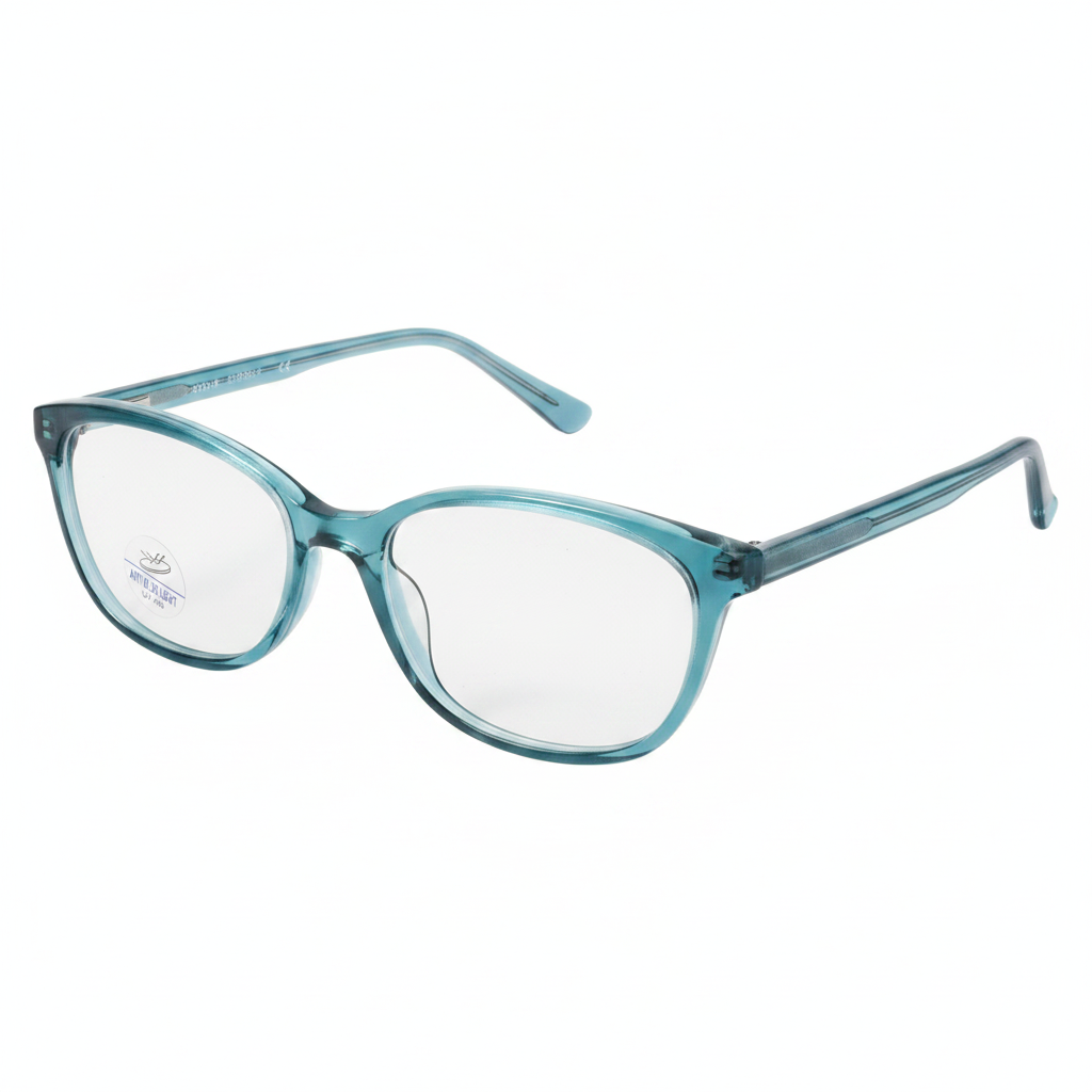 Blue Cateye Frame