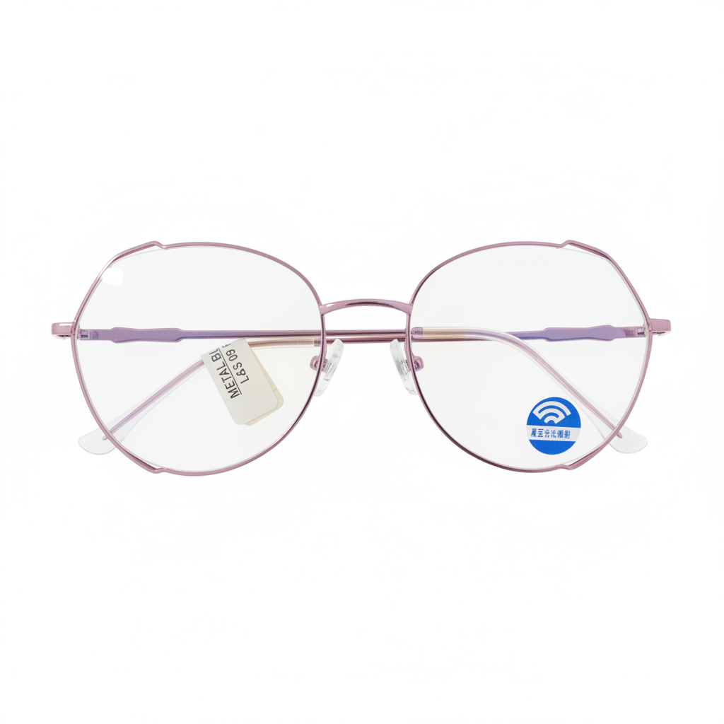 Metal Geometric Pink UV