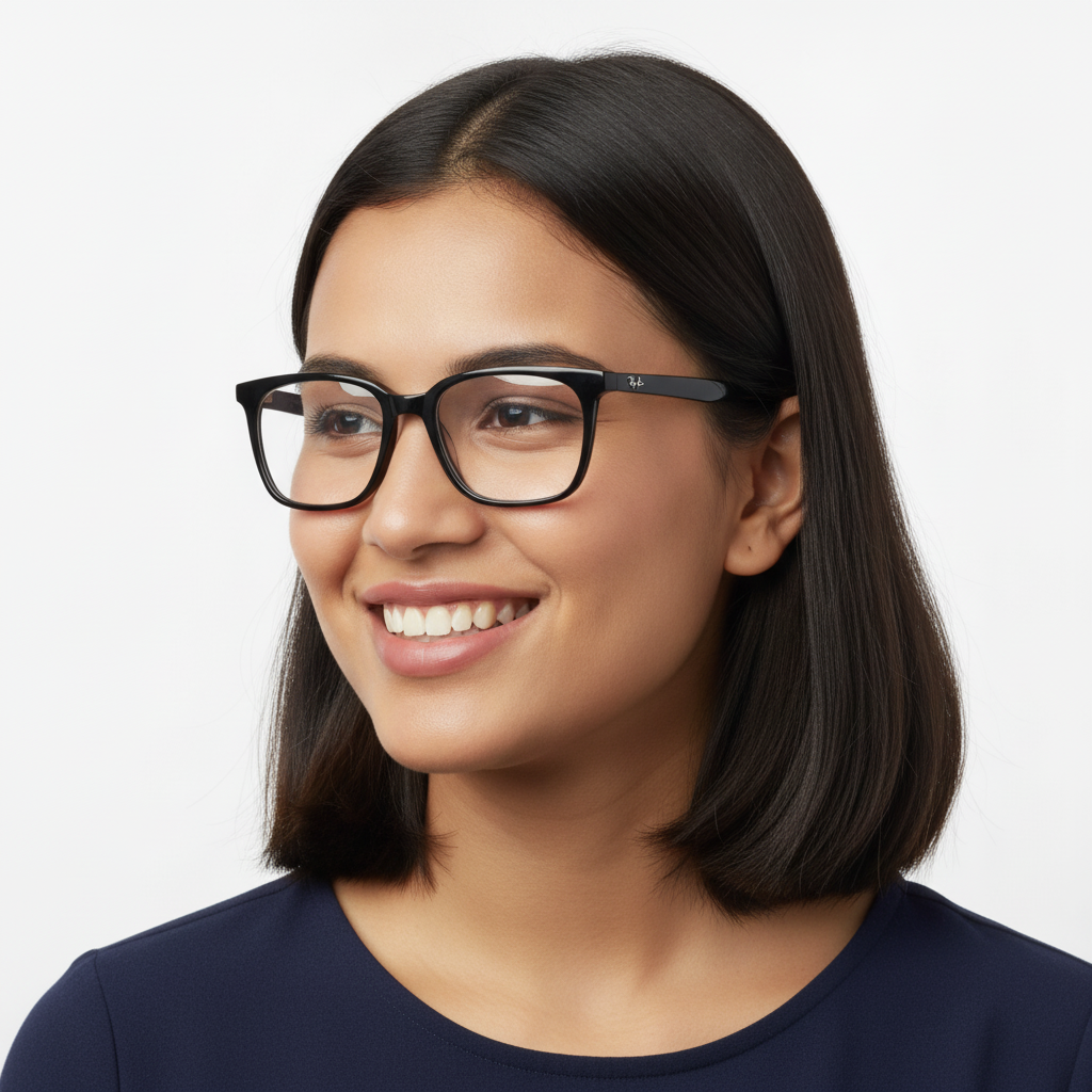 Rayban Square (Black)