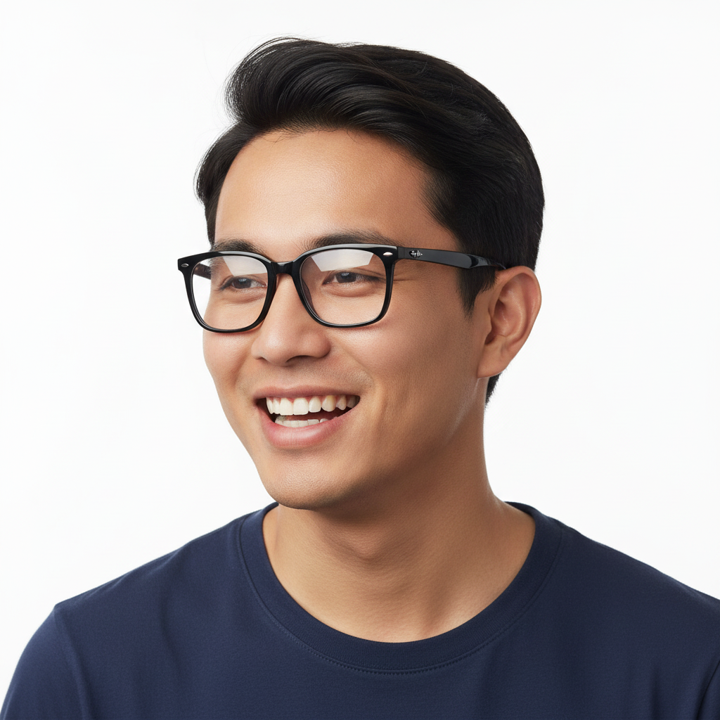 Rayban Square (Black)