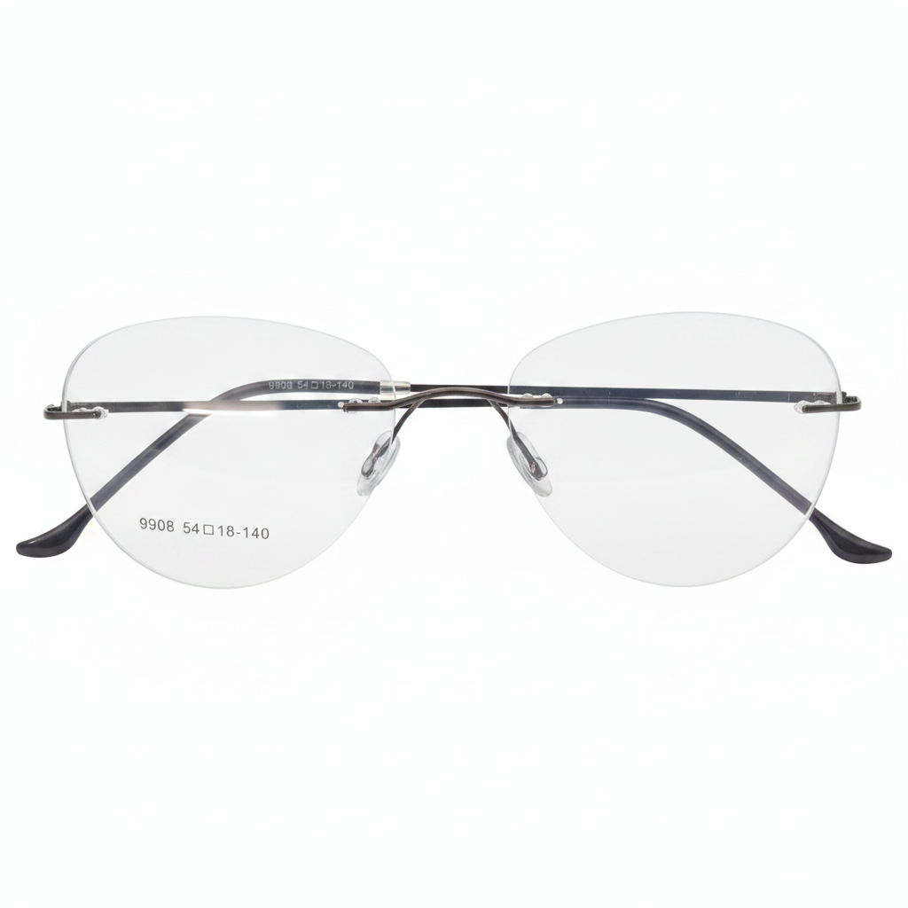 Rimless Cateye