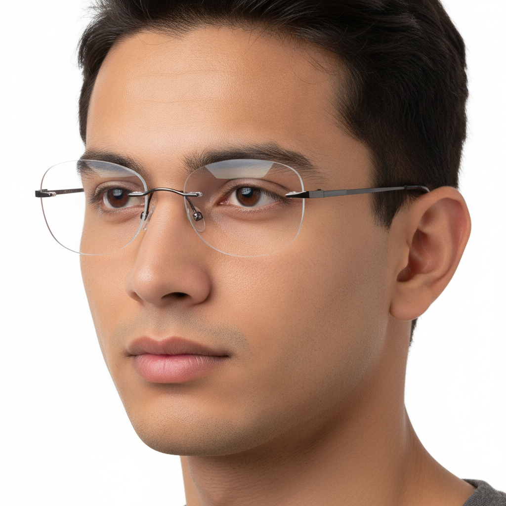 Rimless Cateye