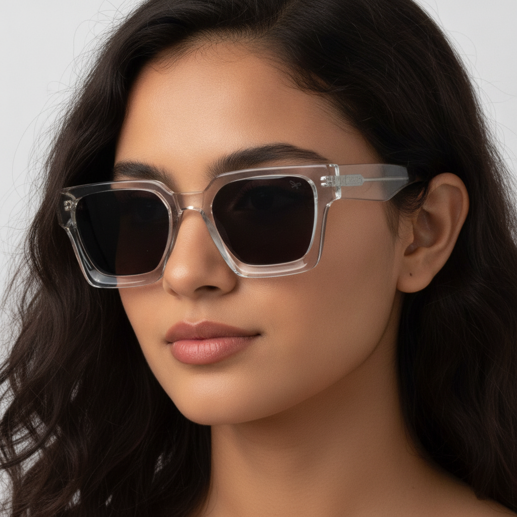 Gurkha White Sunglass