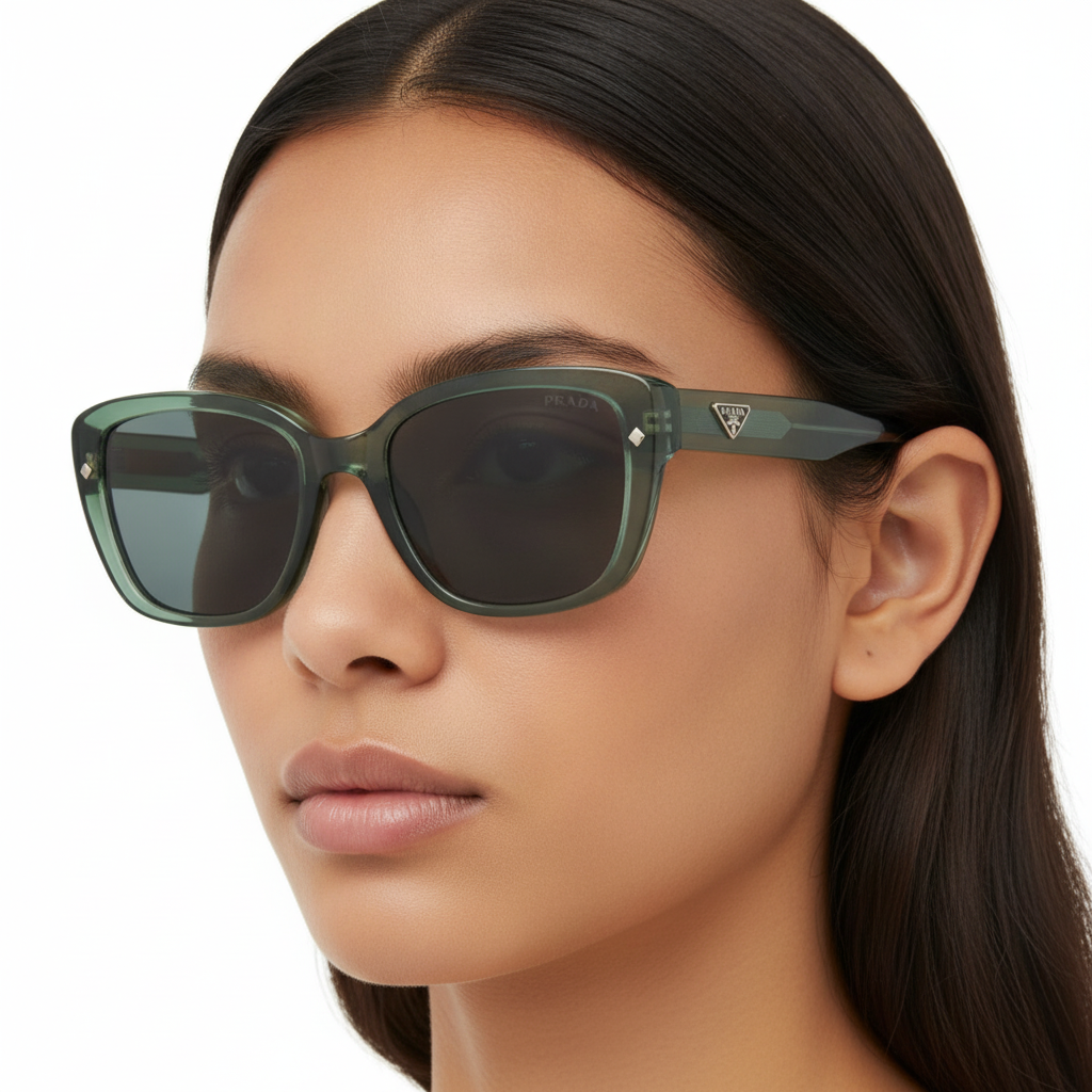 Ladies Green Sunglass