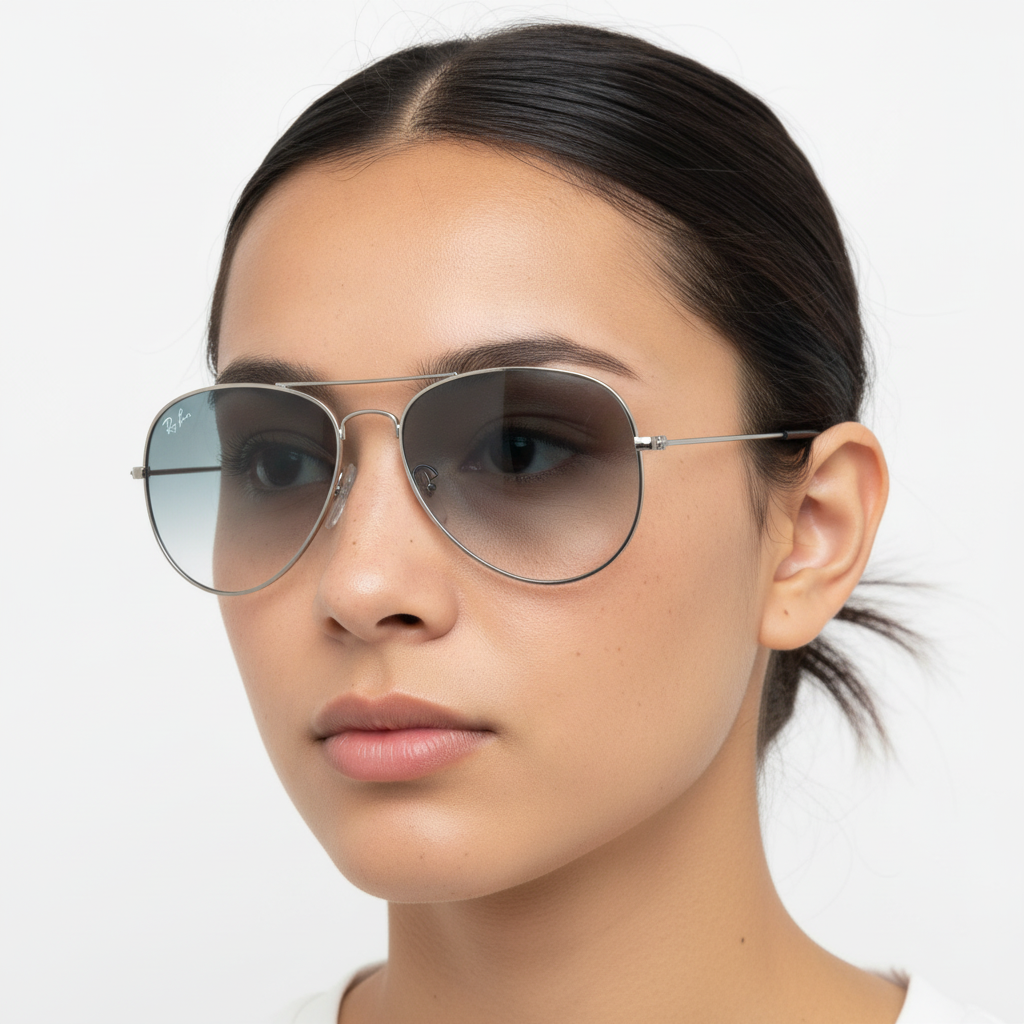 Aviator Inside Blue Coated
