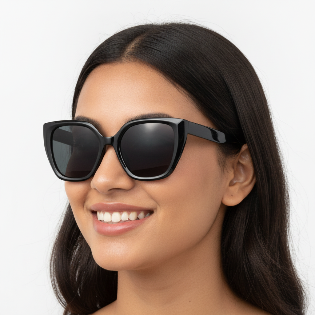Ladies Gucci Square Black