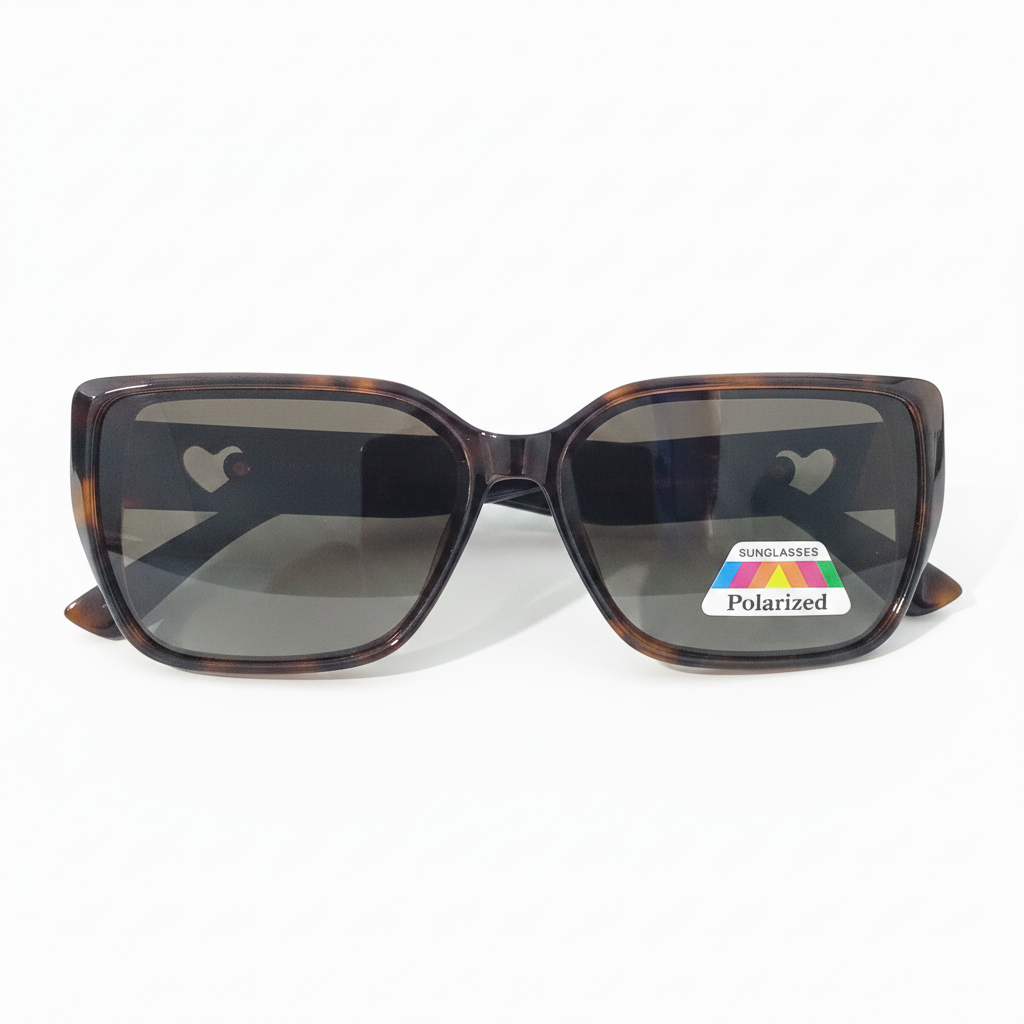Ladies Polarized Brown Sunglass