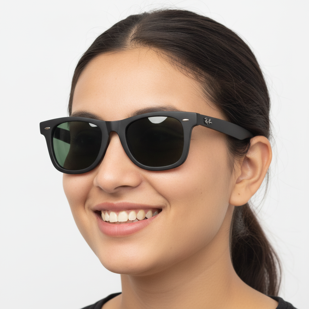 RaybanP Rectangle Black