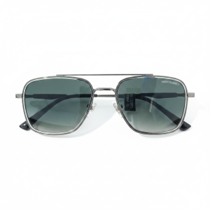 Aviator Steel Black Sunglass