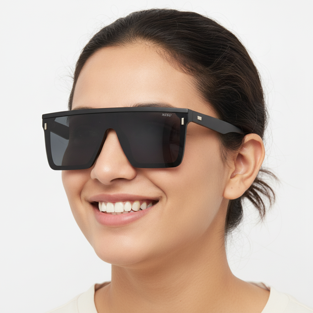 Nisu Black Sunglass