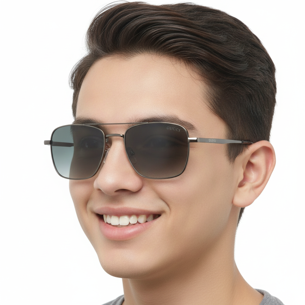 Gucci Square Shaded Sunglass