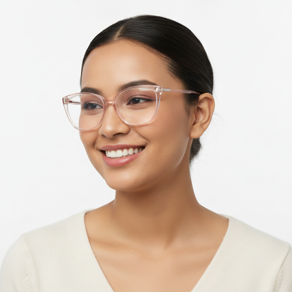 Pardasul Pink Crystal Cateye