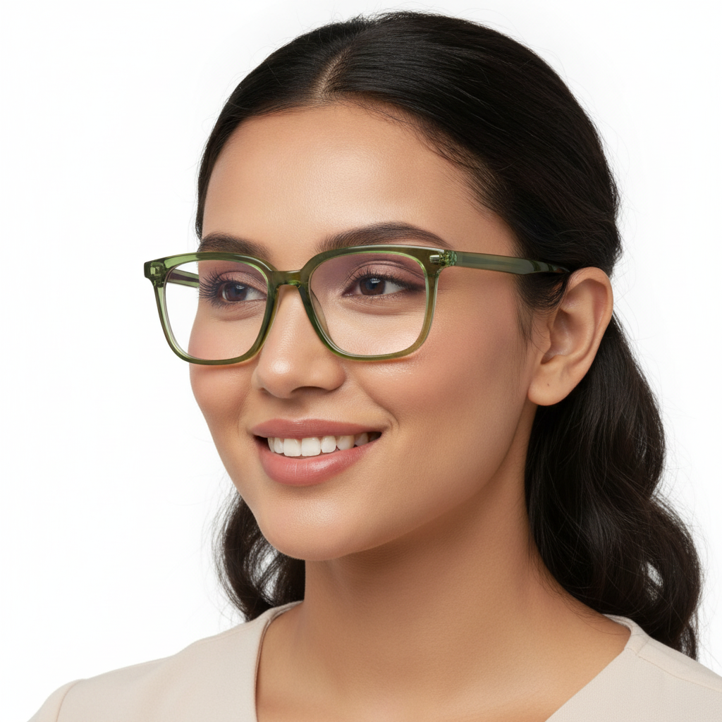 Green Transparent SC Rectangle