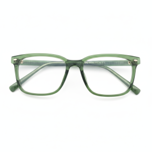 Green Transparent SC Square