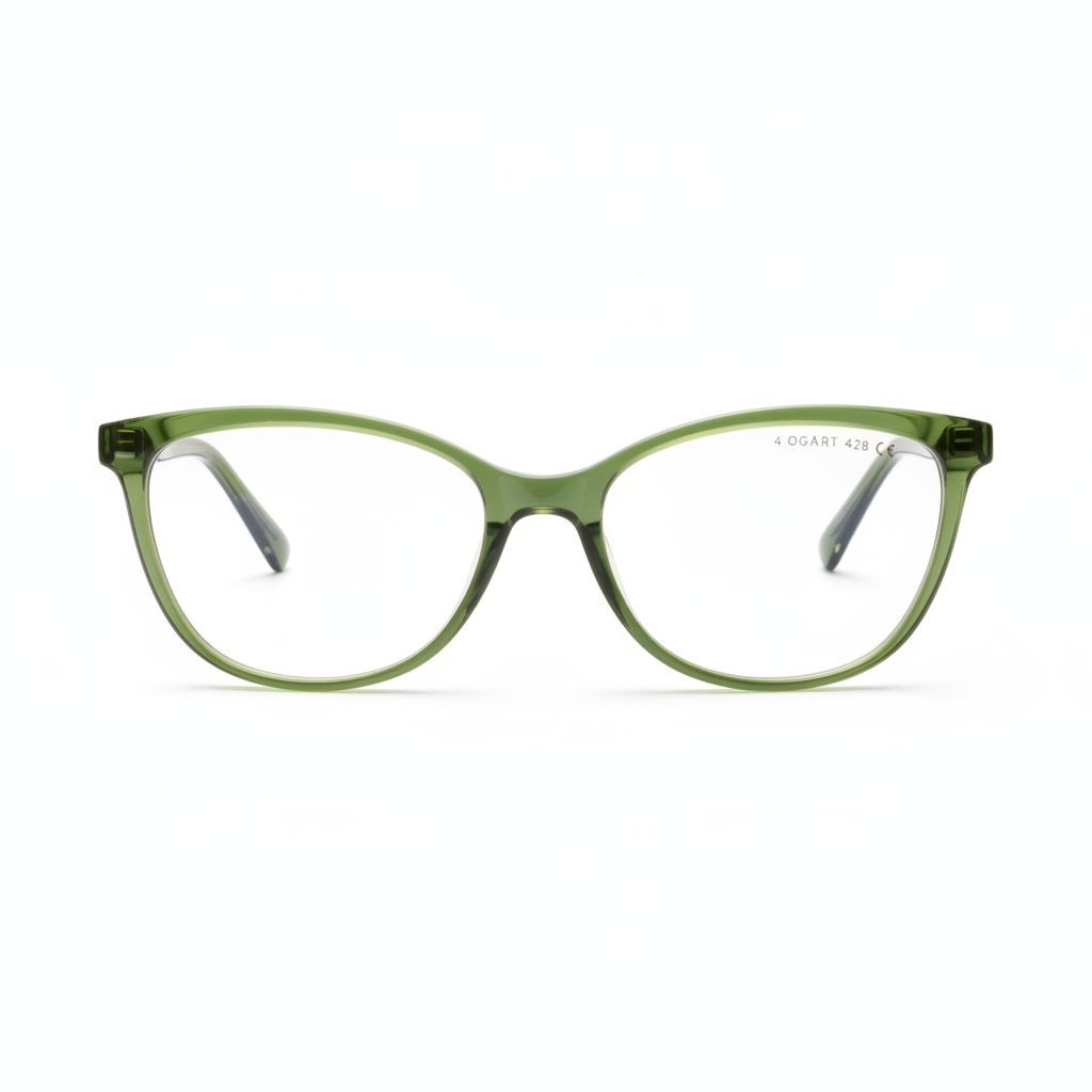 Green Transparent SC Cateye